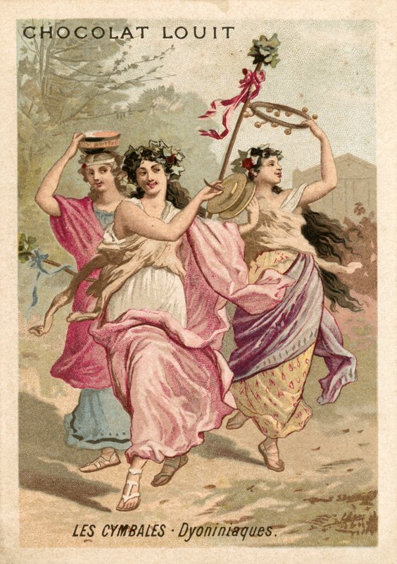 Joueur de cymbales - French School