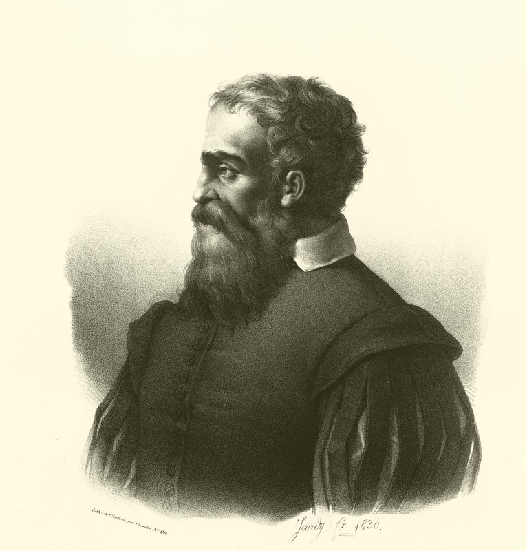 Daniele da Volterra, portrait - French School