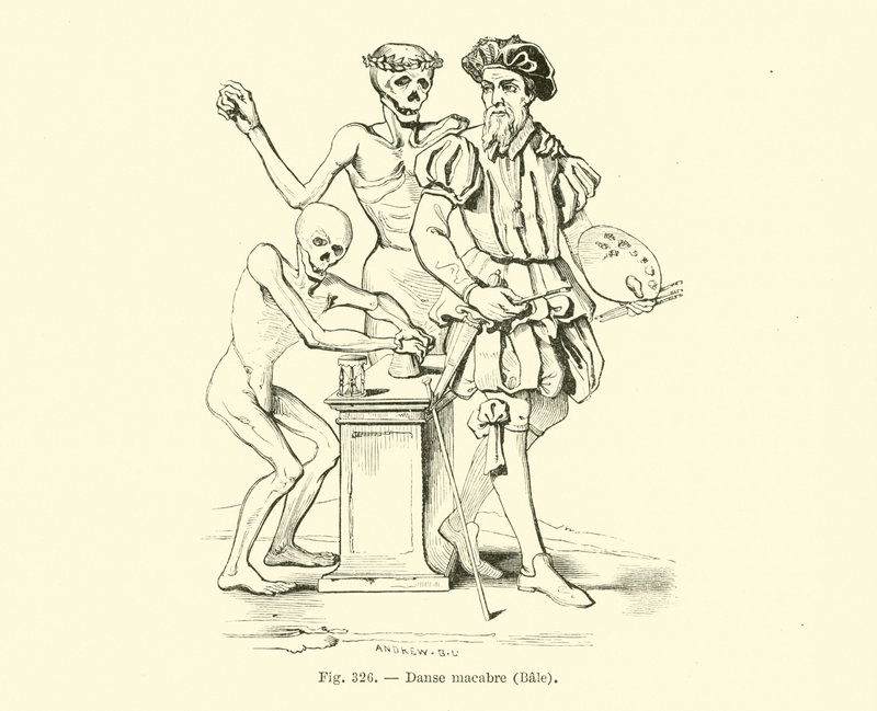 Danse macabre - French School