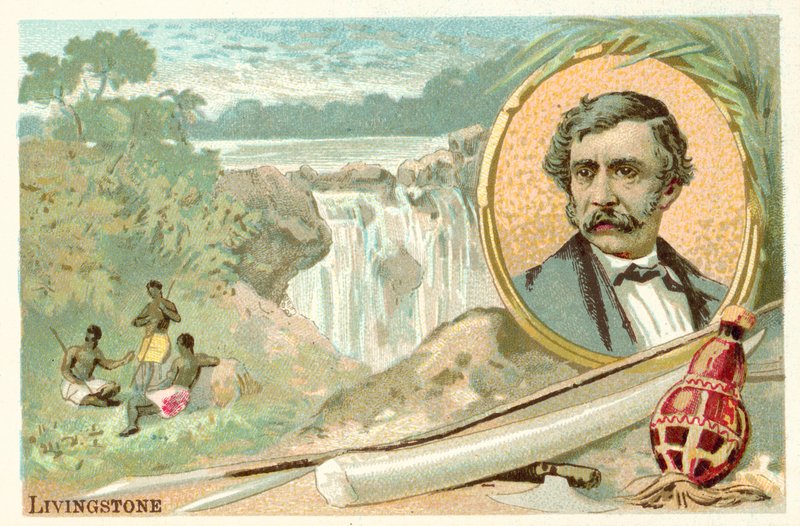 David Livingstone, missionnaire et explorateur écossais - French School