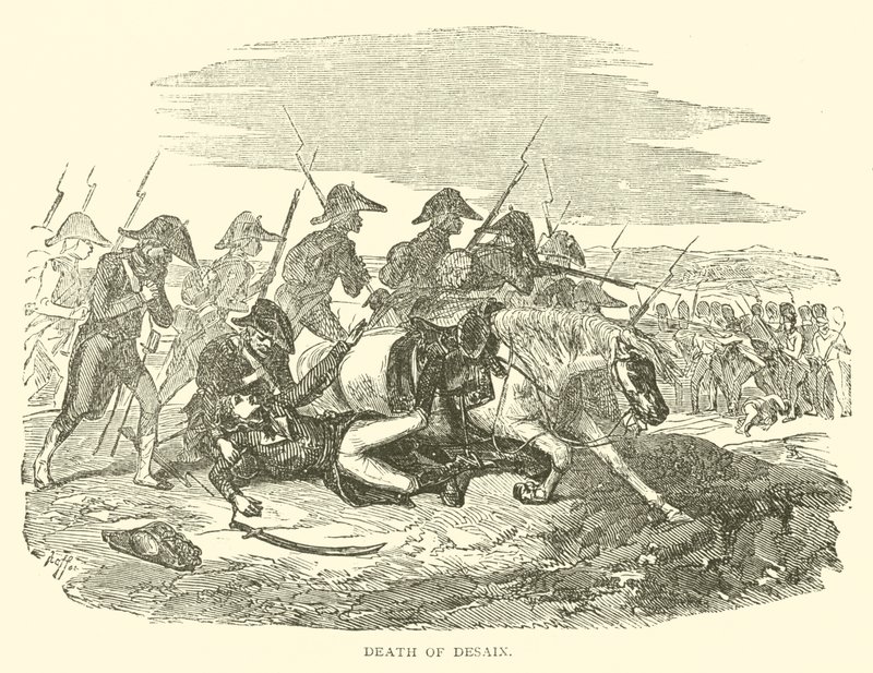 Mort de Desaix - French School