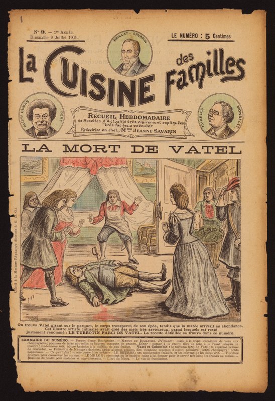 Décès du chef français François Vatel - French School