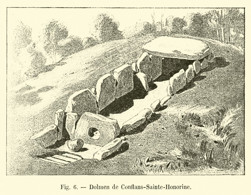 Dolmen de Conflans-Sainte-Honorine - French School