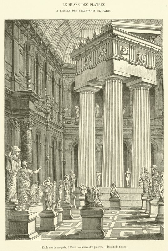 École des beaux-arts, à Paris, Musée des plâtres - French School