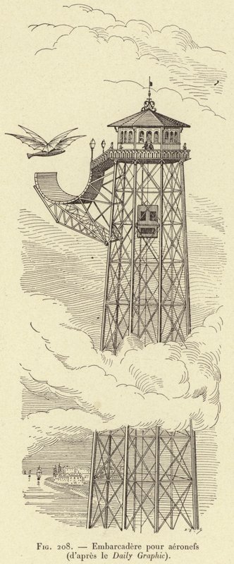 Embarcadère pour aéronefs (d