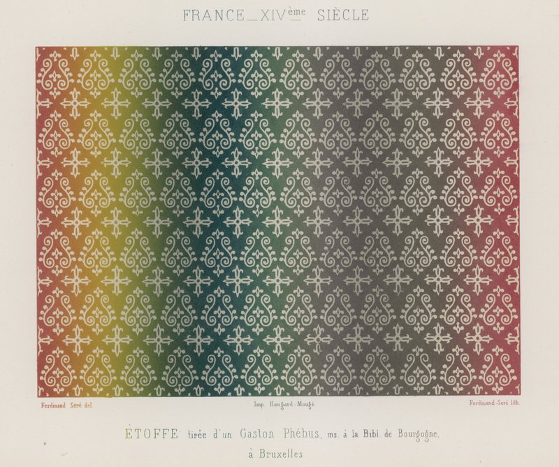 Tissus brodés de la France du XIVe siècle - French School