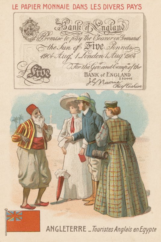 Touristes anglais en Égypte - French School