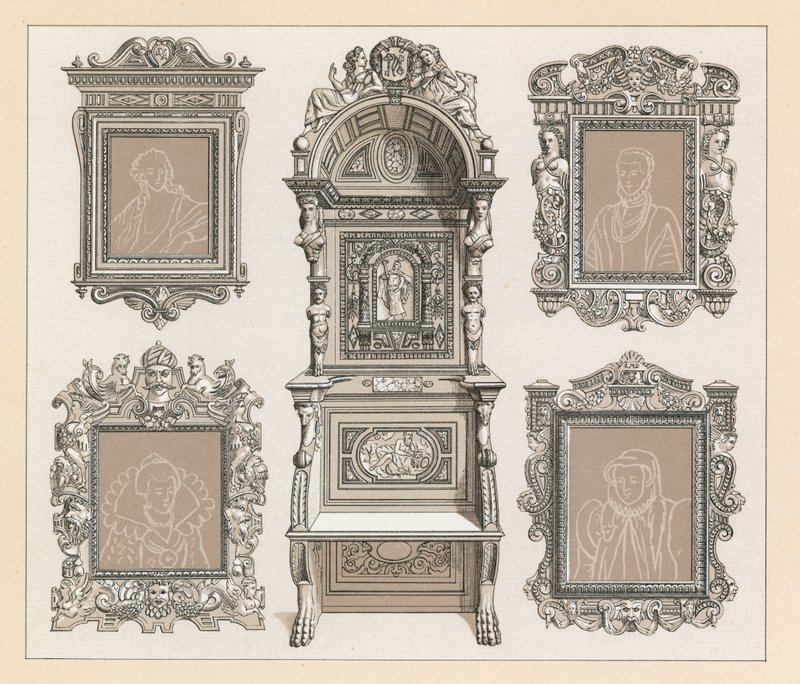 Costume européen XVIe-XVIIe siècle - French School
