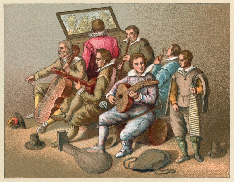 Costume européen du XVIIe siècle - French School