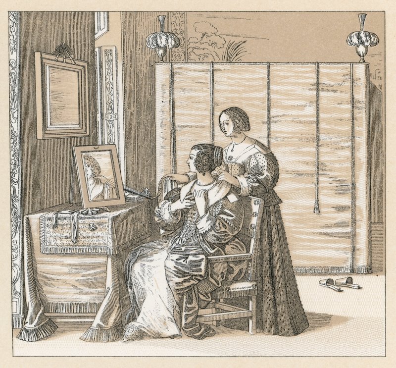 Costume européen du XVIIe siècle - French School