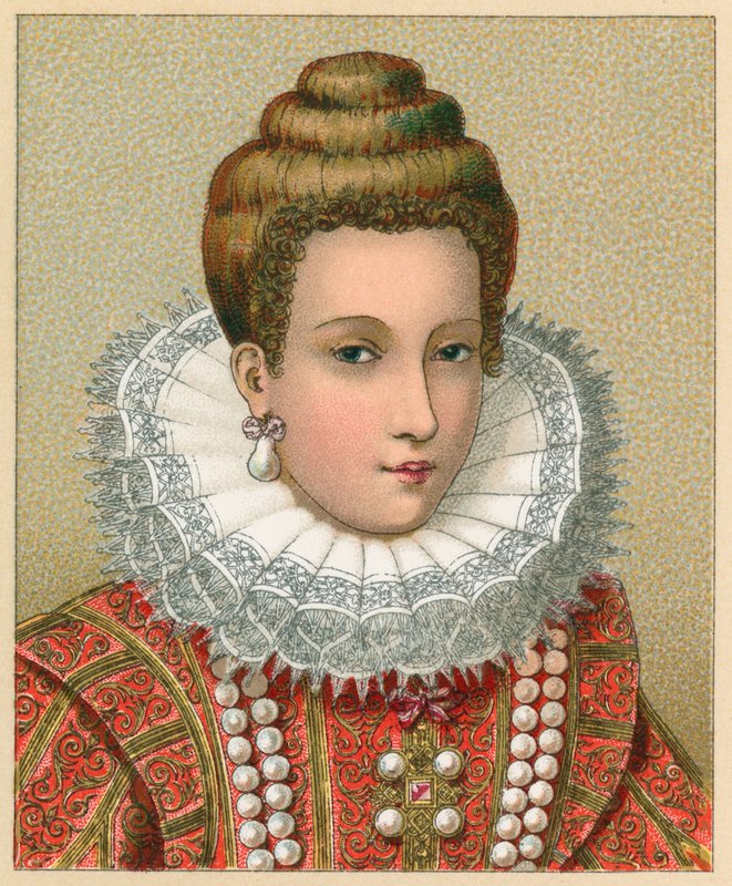 Costume européen du XVIe siècle - French School