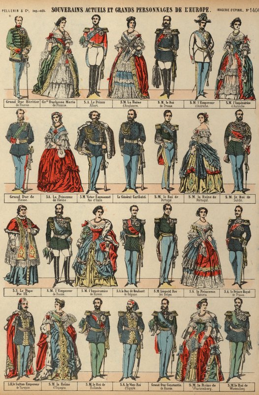 Royauté européenne - French School