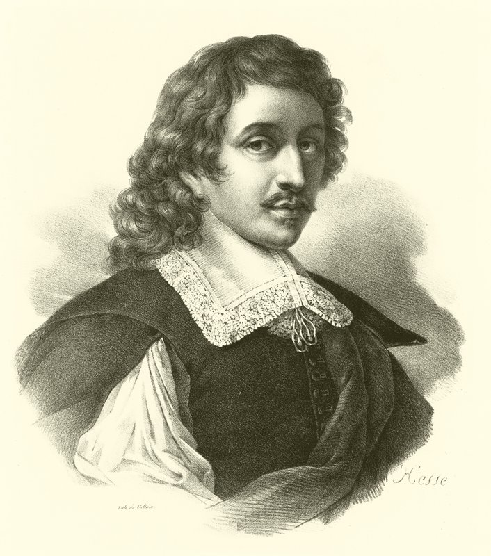 Eustache Le Sueur ou Lesueur, portrait - French School