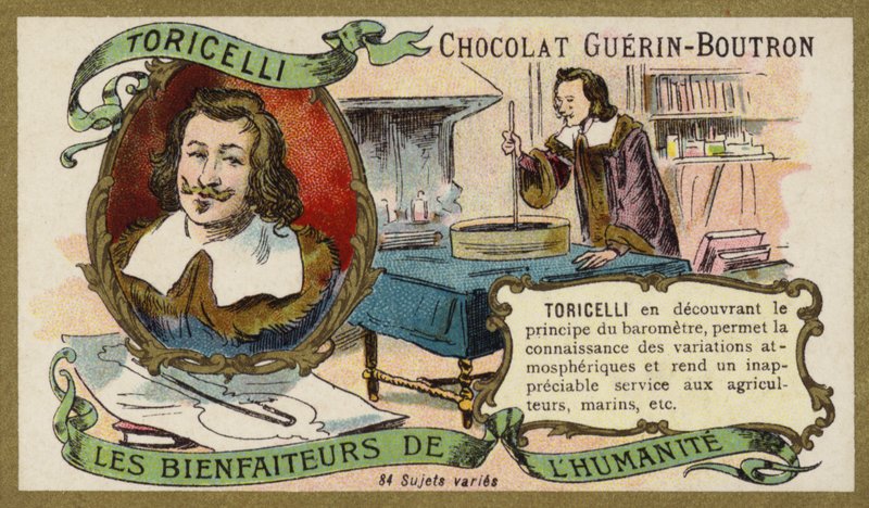 Evangelista Torricelli, physicien et mathématicien italien - French School