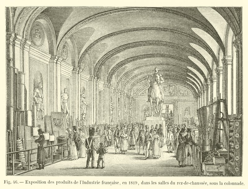 Exposition des produits de l