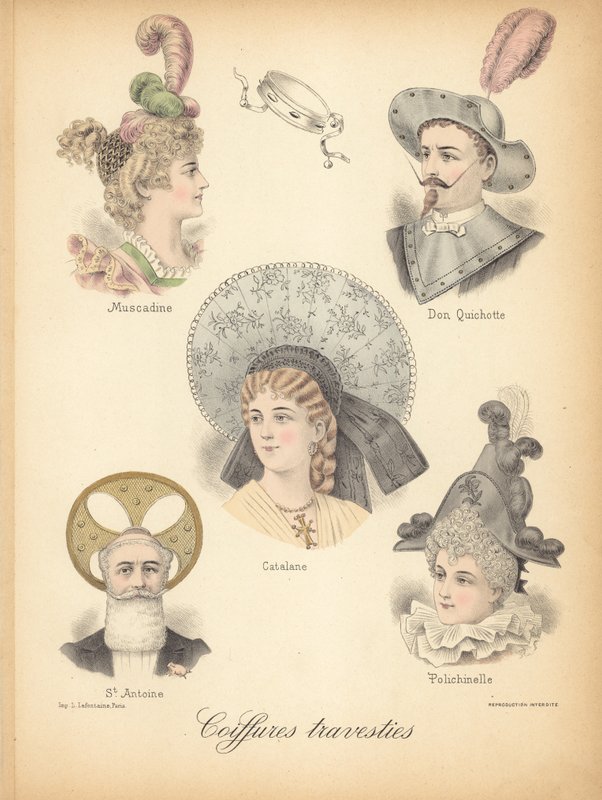 Coiffures extraordinaires - French School