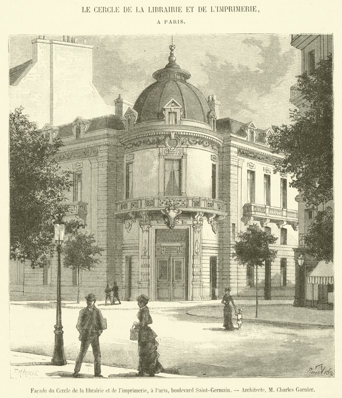 Façade du Cercle de la librairie et de l