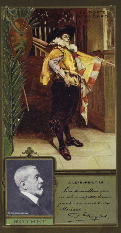 Ferdinand Roybet, peintre français (chromolitho) - French School