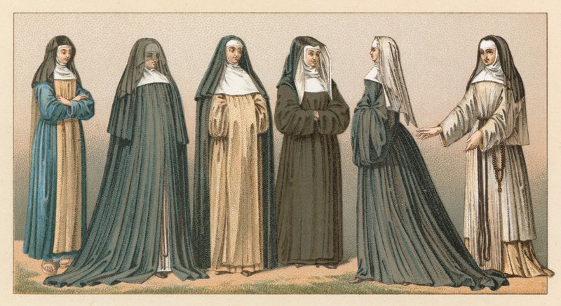 Costume de France - French School