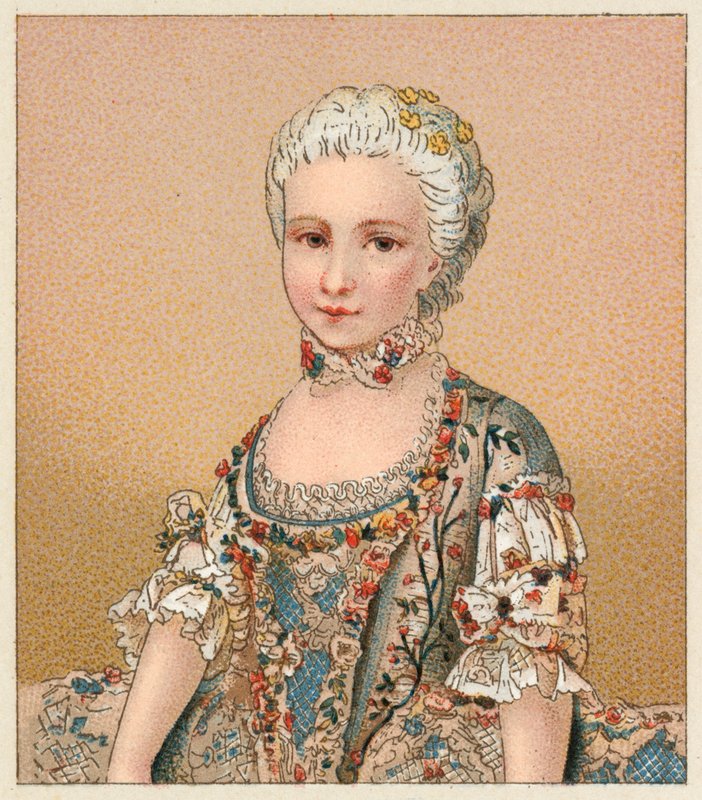 Costume français XVIIIe siècle - French School