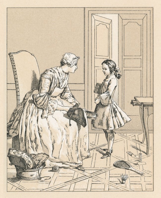 Costume français du XVIIIe siècle - French School