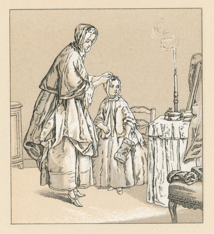 Costume français XVIIIe siècle - French School