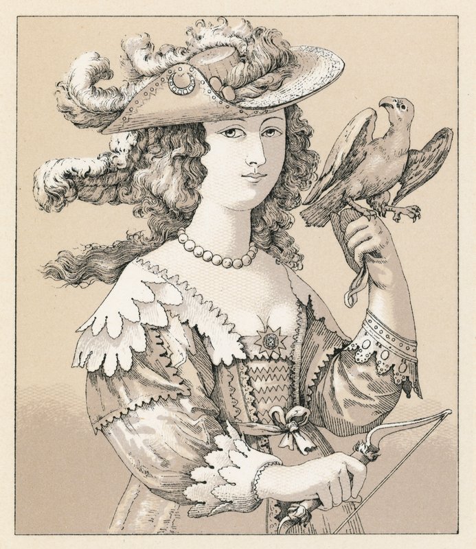 Costume de France XVIIe siècle - French School