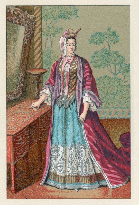 Costume de France XVIIe siècle - French School