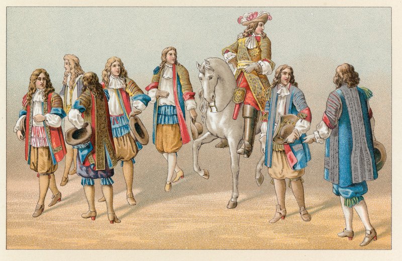 Costume français du XVIIe siècle - French School