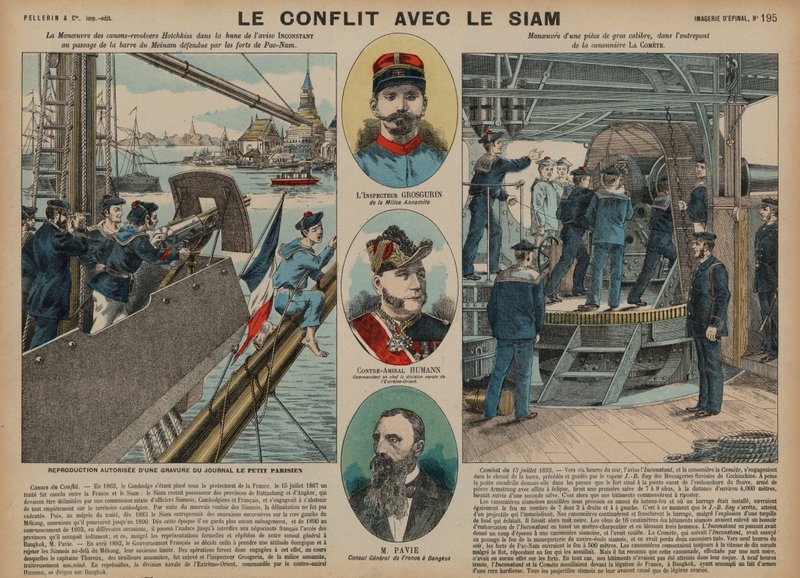 Guerre franco-siamoise - French School