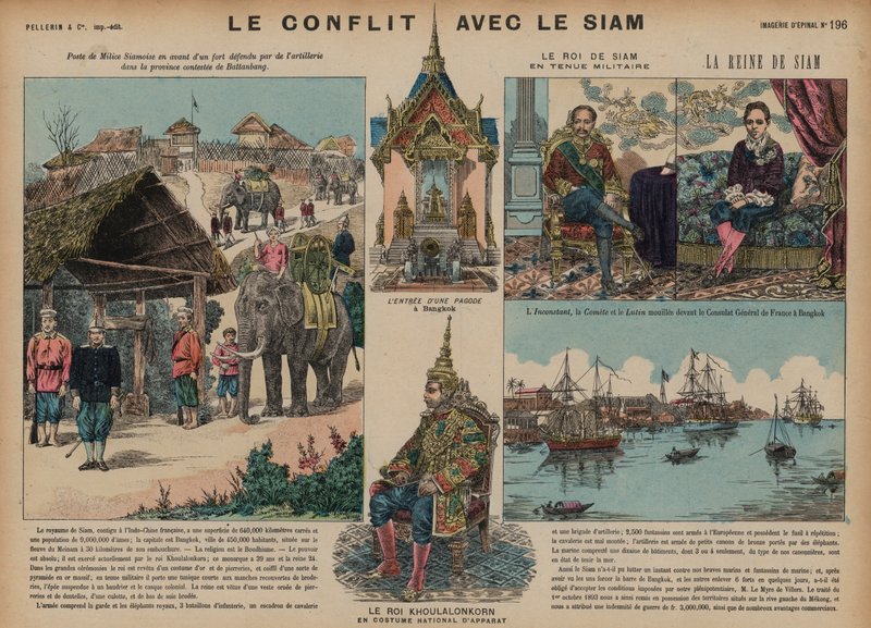 Guerre franco-siamoise, 1893 - French School