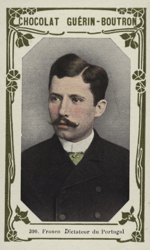 Franco, dictateur du Portugal - French School