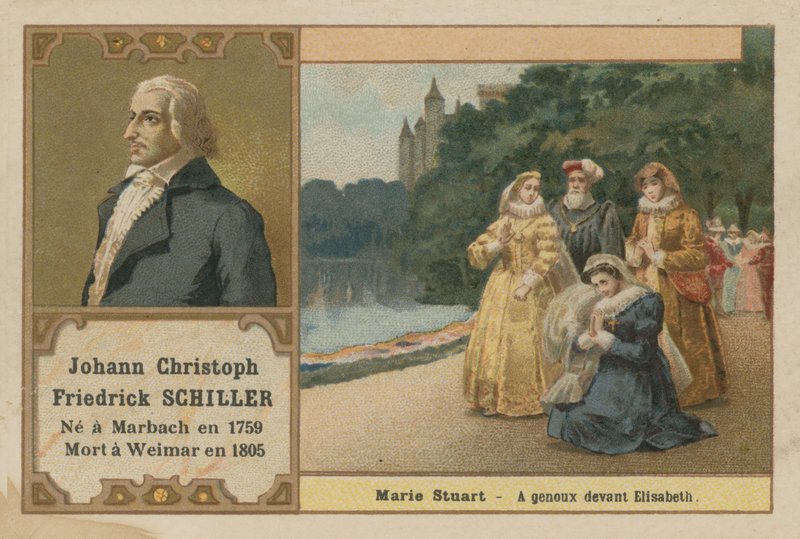 Friedrich Schiller, poète, dramaturge et historien allemand - French School