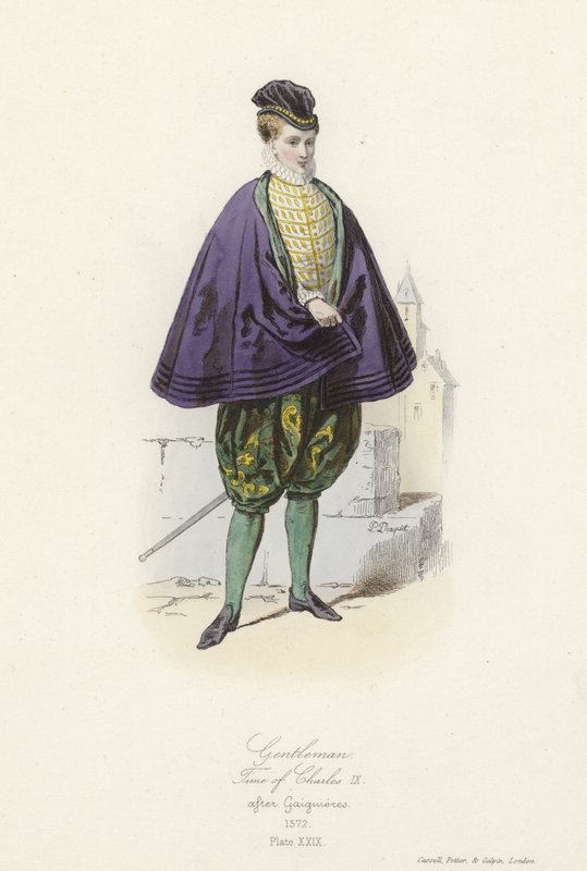 Gentilhomme du temps de Charles IX de France - French School