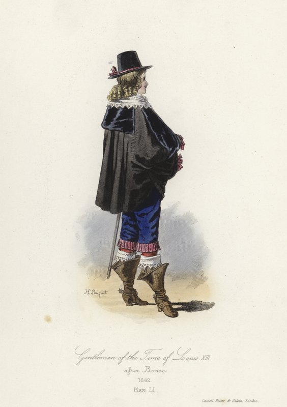 Gentilhomme du temps de Louis XIII de France - French School