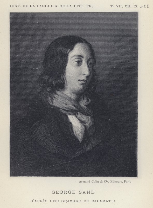George Sand - French School