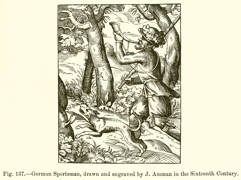 Chasseur allemand - French School