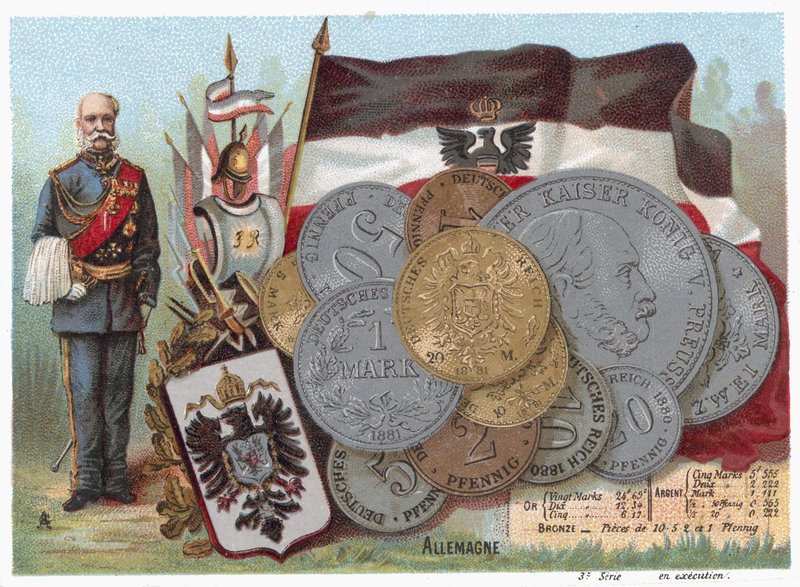 Monnaie allemande - French School