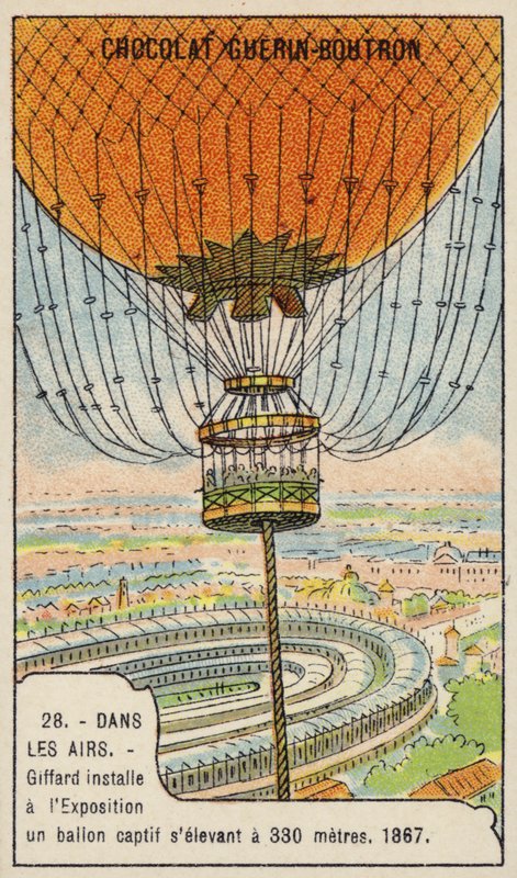 Ballon captif de Giffard à l