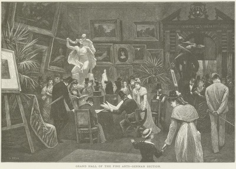 Grande salle des Beaux-Arts - French School