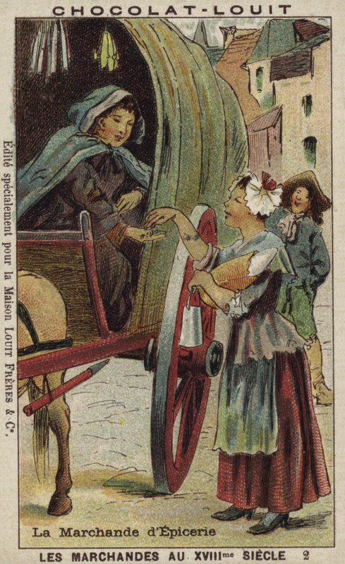 Épicier, 18ème siècle - French School