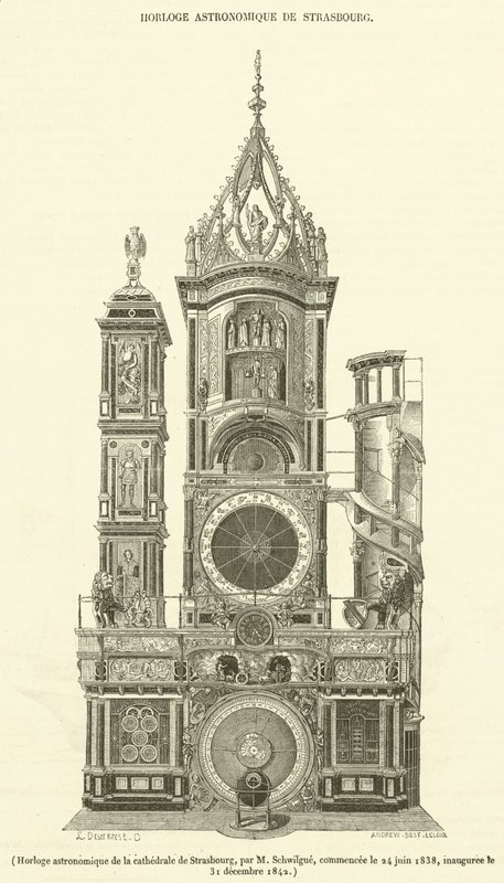 Horloge astronomique de la cathédrale de Strasbourg - French School