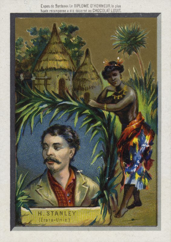Henry Morton Stanley, explorateur américain né au Pays de Galles - French School
