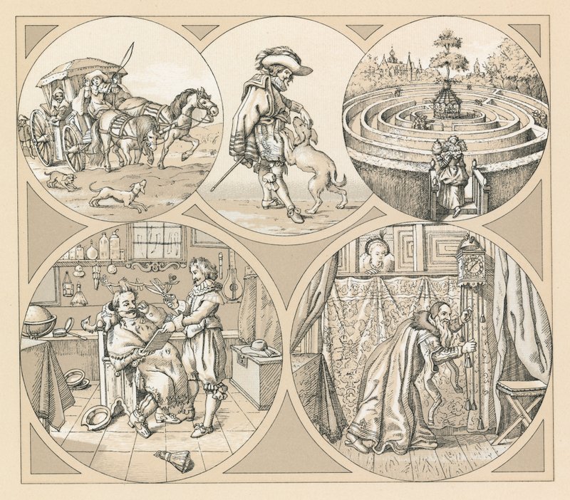 Costume hollandais du XVIIe siècle - French School