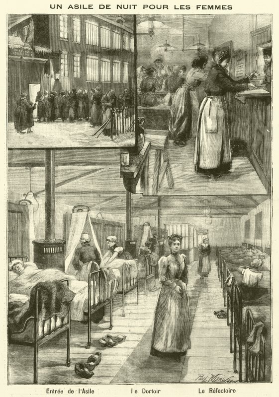 Refuge pour femmes sans-abri à Paris - French School