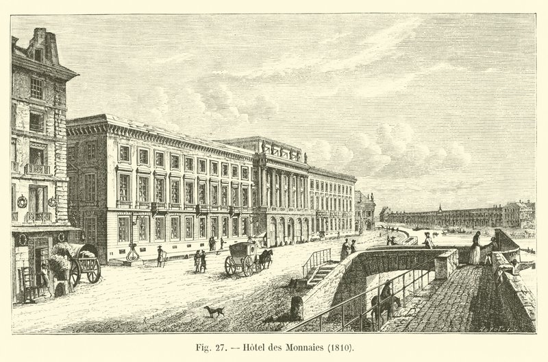 Hôtel des Monnaies, 1810 - French School