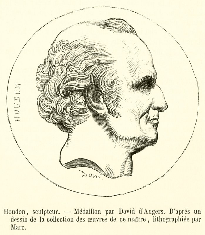 Houdon, sculpteur - French School