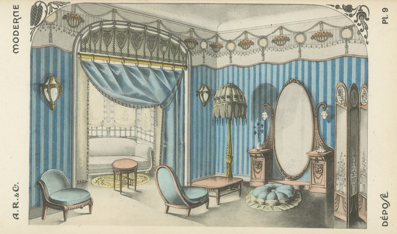 Illustration du catalogue de produits de design d
