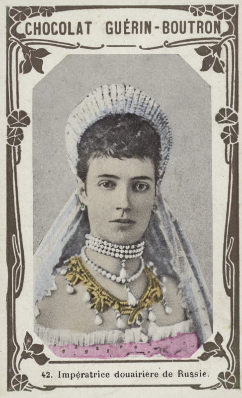 Impératrice douairière de Russie - French School