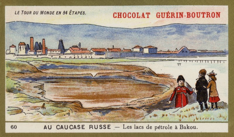 Dans le Caucase russe - les lacs de pétrole de Bakou - French School